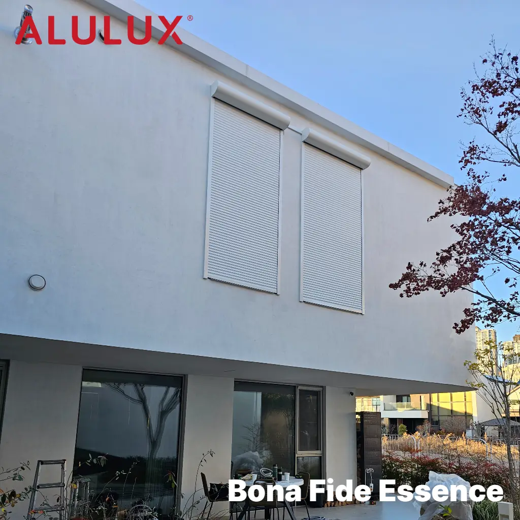 ALULUX 롤러셔터의 진면목을 보다.