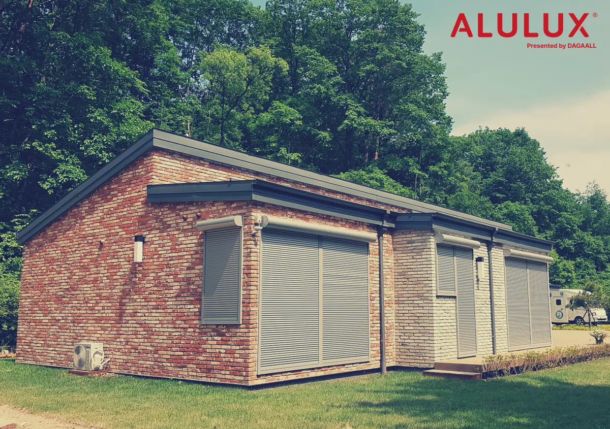 전원 주택 필수 아이템 | ALULUX 롤러셔터