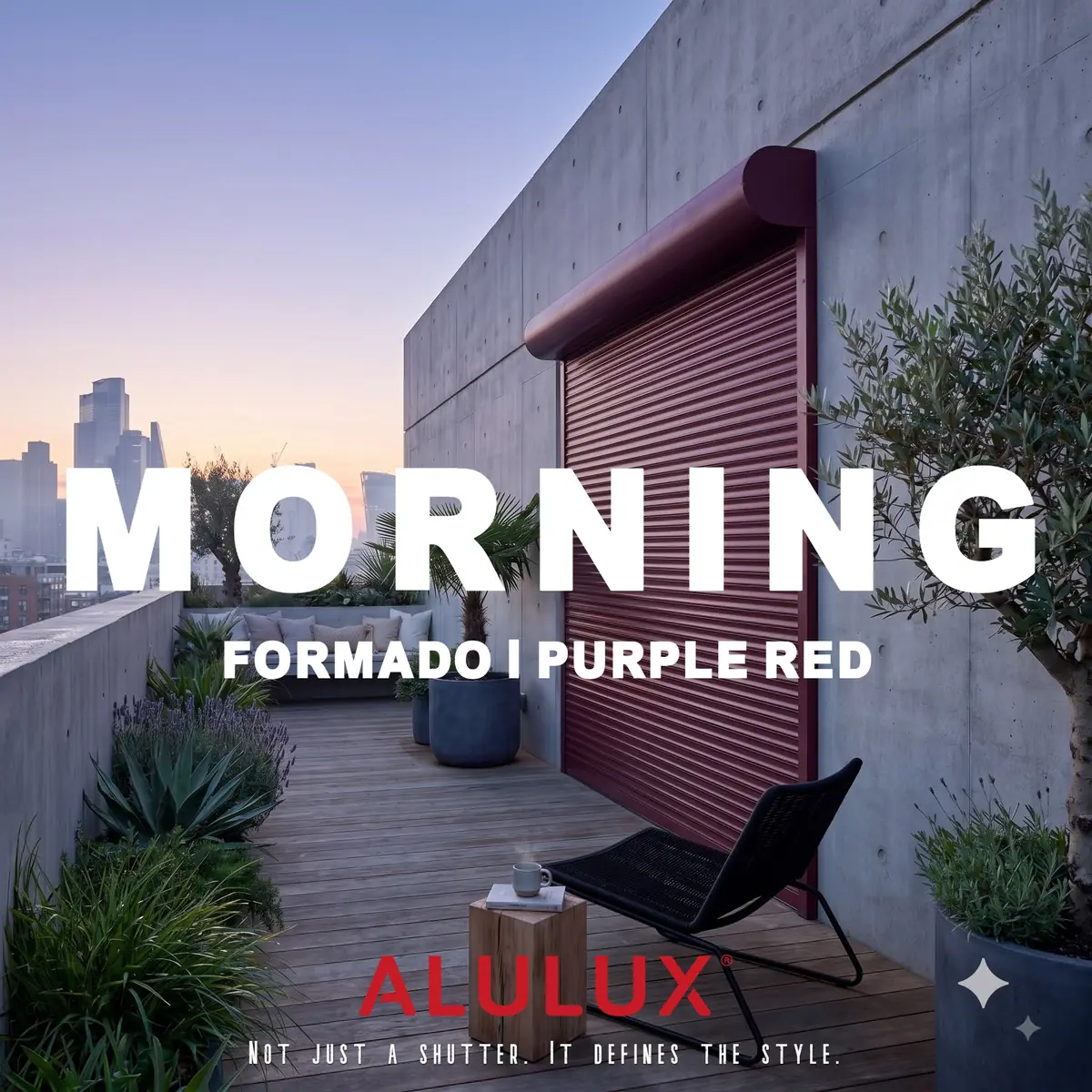 루프탑을 위한 독일 ALULUX 주택 외부차양 시스템