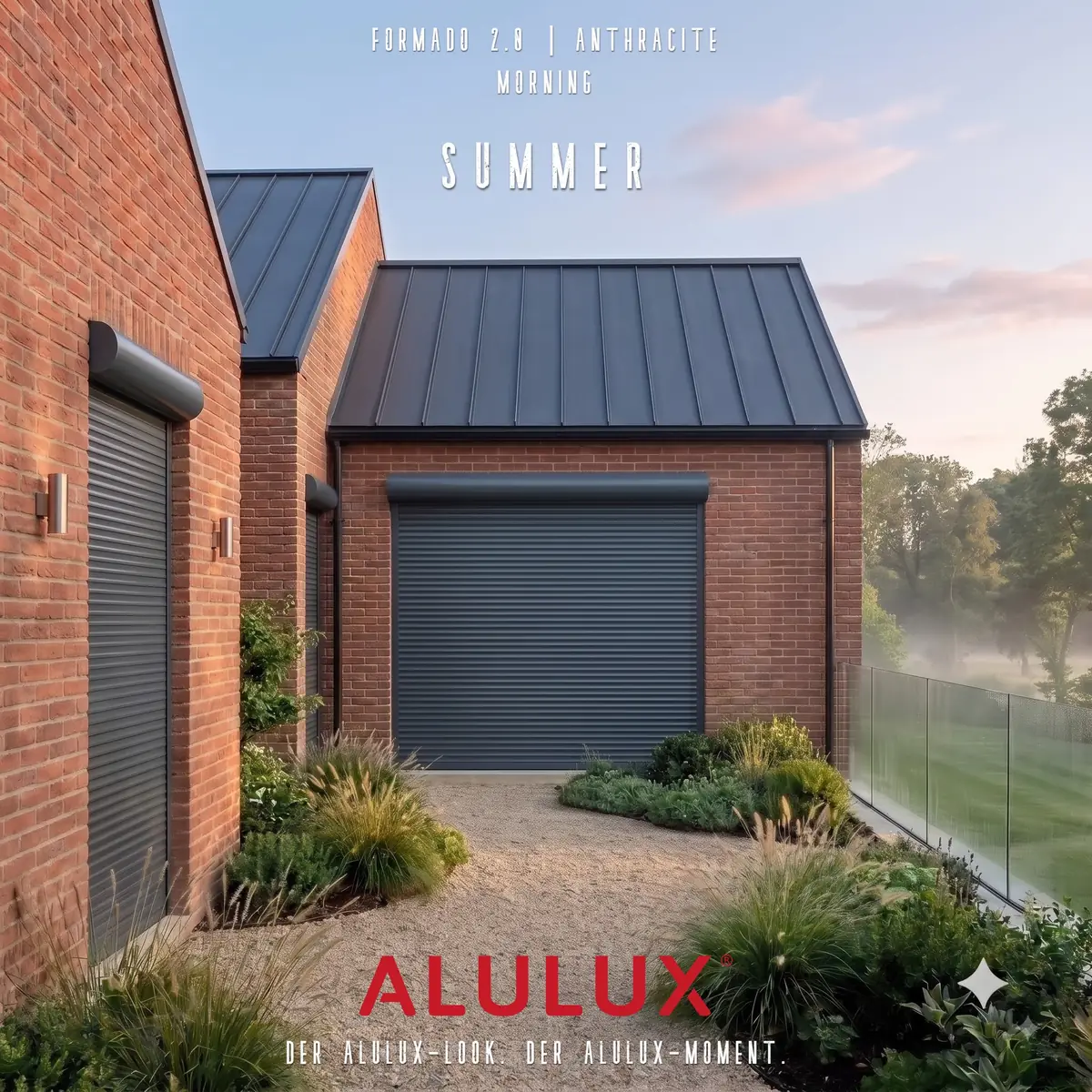 패시브하우스의 사계절, 독일 ALULUX 롤러셔터