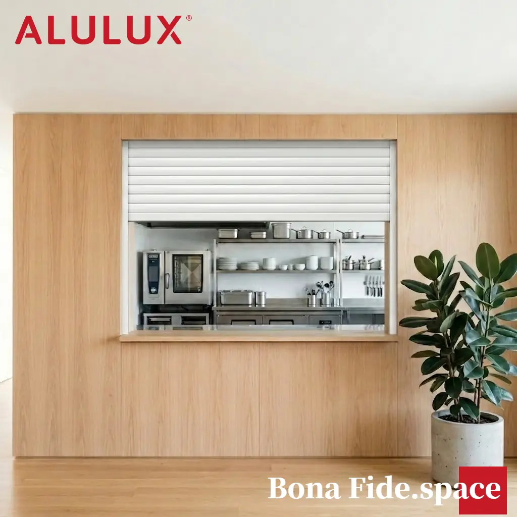배식구는 달라도, 셔터는 ALULUX : 알루룩스 롤러셔터