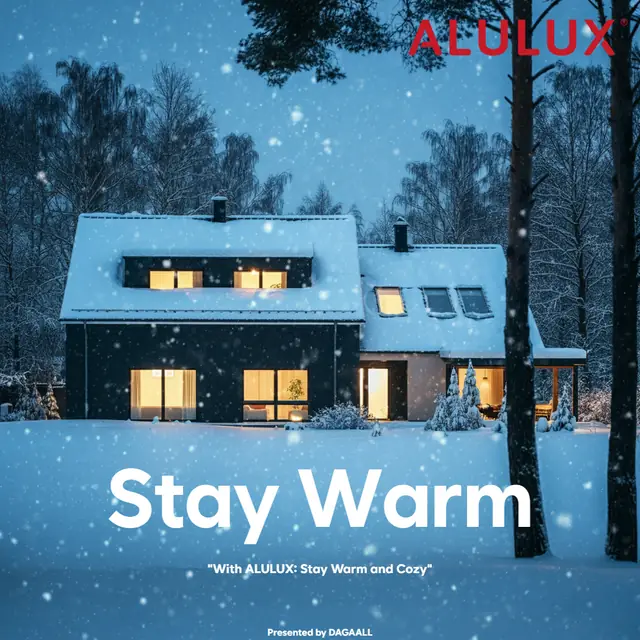 Stay Warm : 겨울이 온다 | 독일 ALULUX® 롤러 셔터