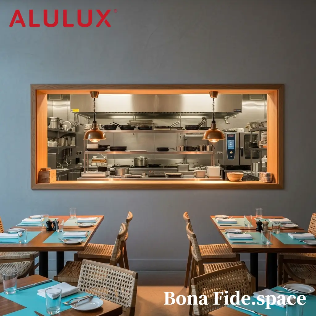 ALULUX 롤러셔터, 셔터가 있는 풍경 II. 배식구