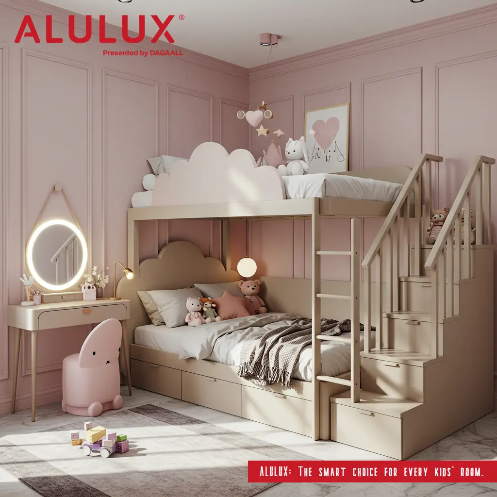 아이들의 공간 그리고 ALULUX 롤러셔터