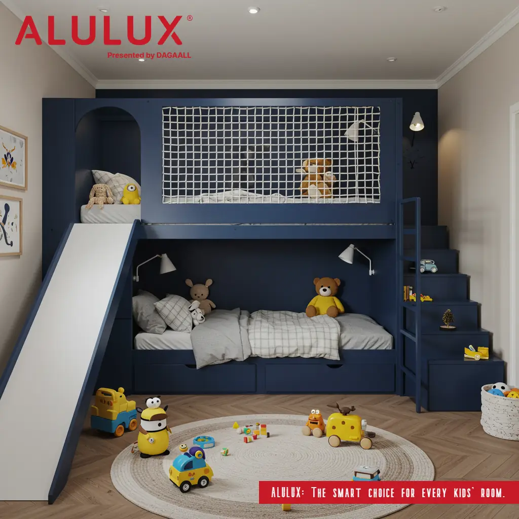 아이들의 공간 그리고 ALULUX 롤러셔터