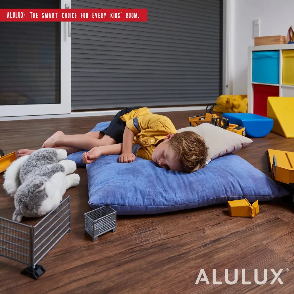 아이들의 공간 그리고 ALULUX 롤러셔터