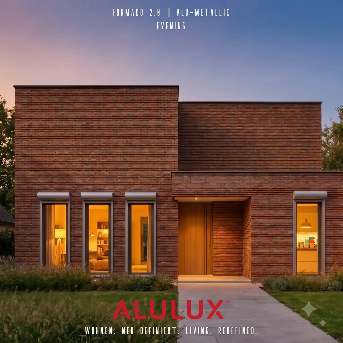 차양을 넘어, 프라이버시와 보안으로. 독일 ALULUX 롤러셔터