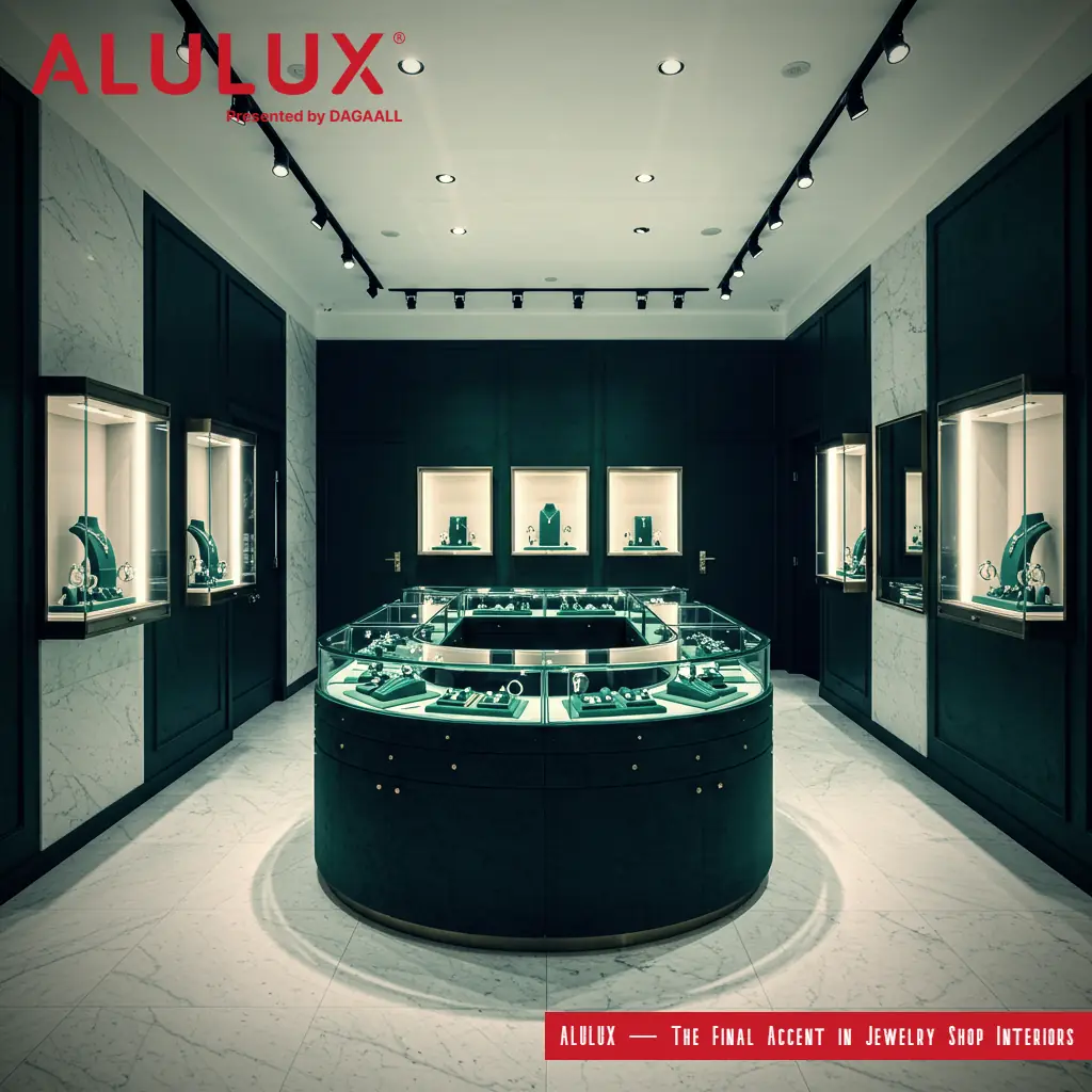 주얼리 샵 인테리어의 마침표 | ALULUX 롤러셔터