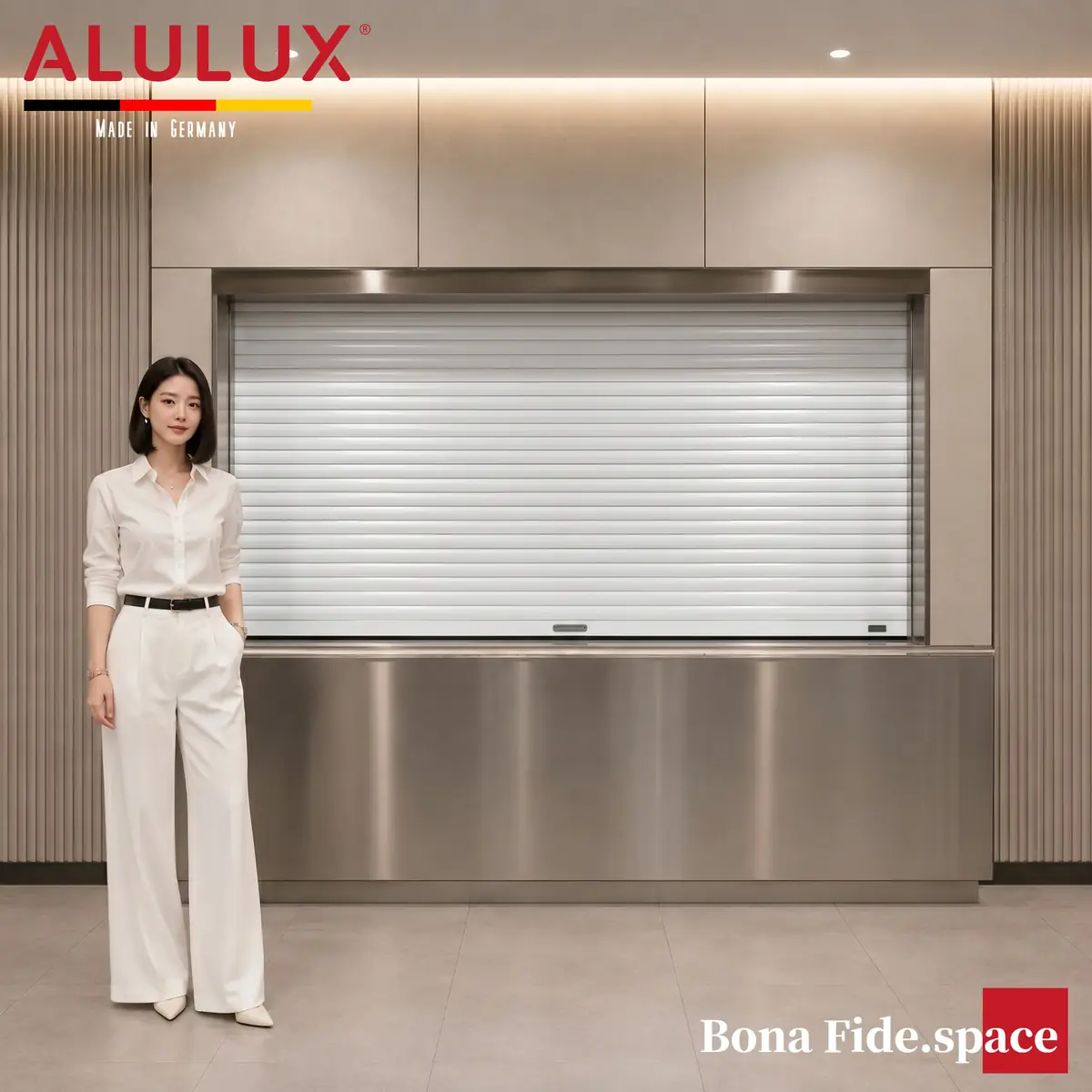 구내 식당의 마무리. ALULUX : 알루룩스 롤러셔터 | 배식구 셔터