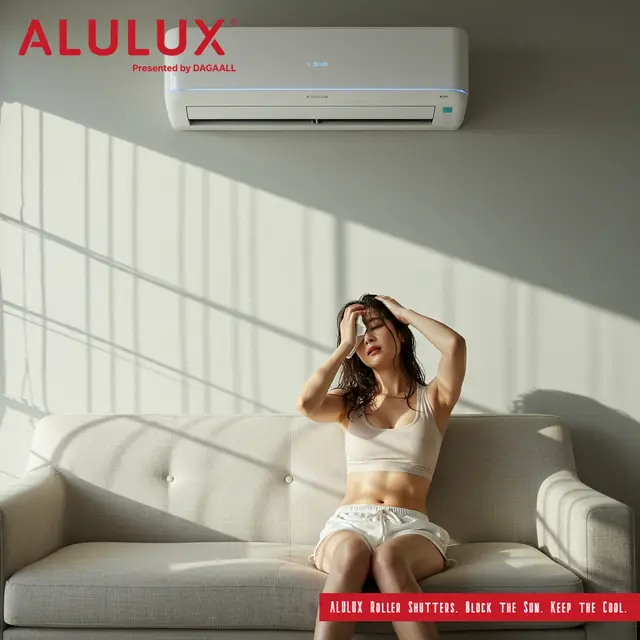 더위, 에어컨만으론 안 된다!! | ALULUX 롤러셔터