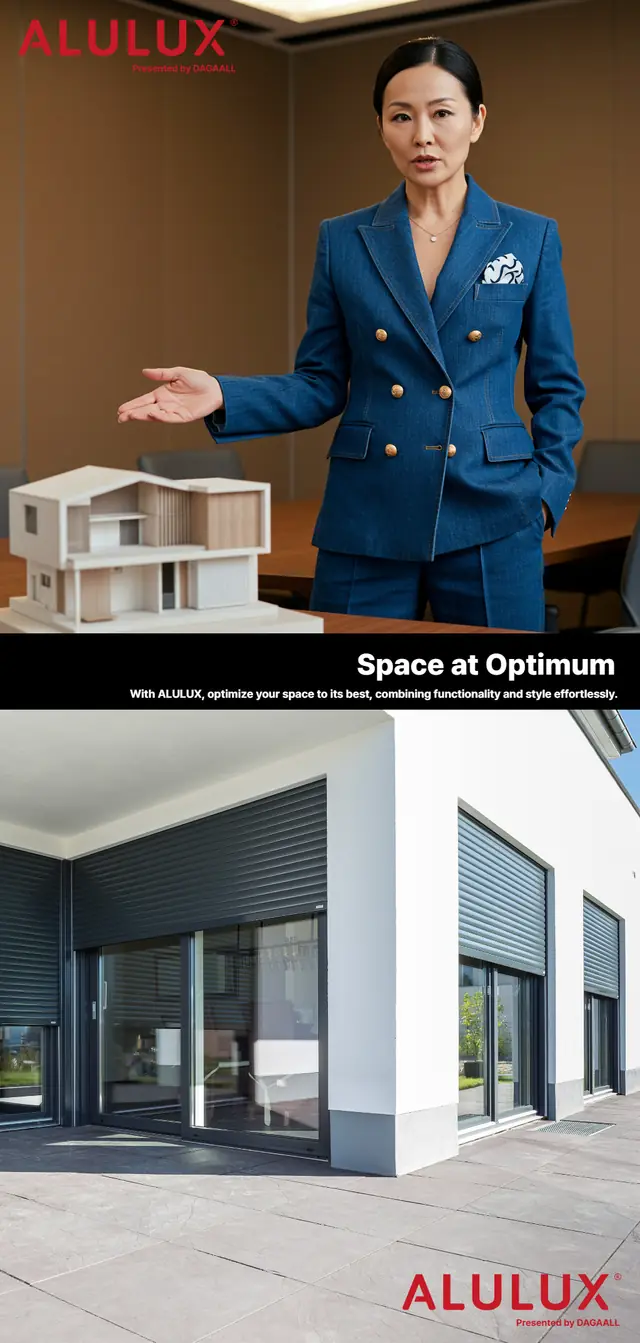 Space at Optimum 4. | 공간 최적화 4. | ALULUX 롤러셔터