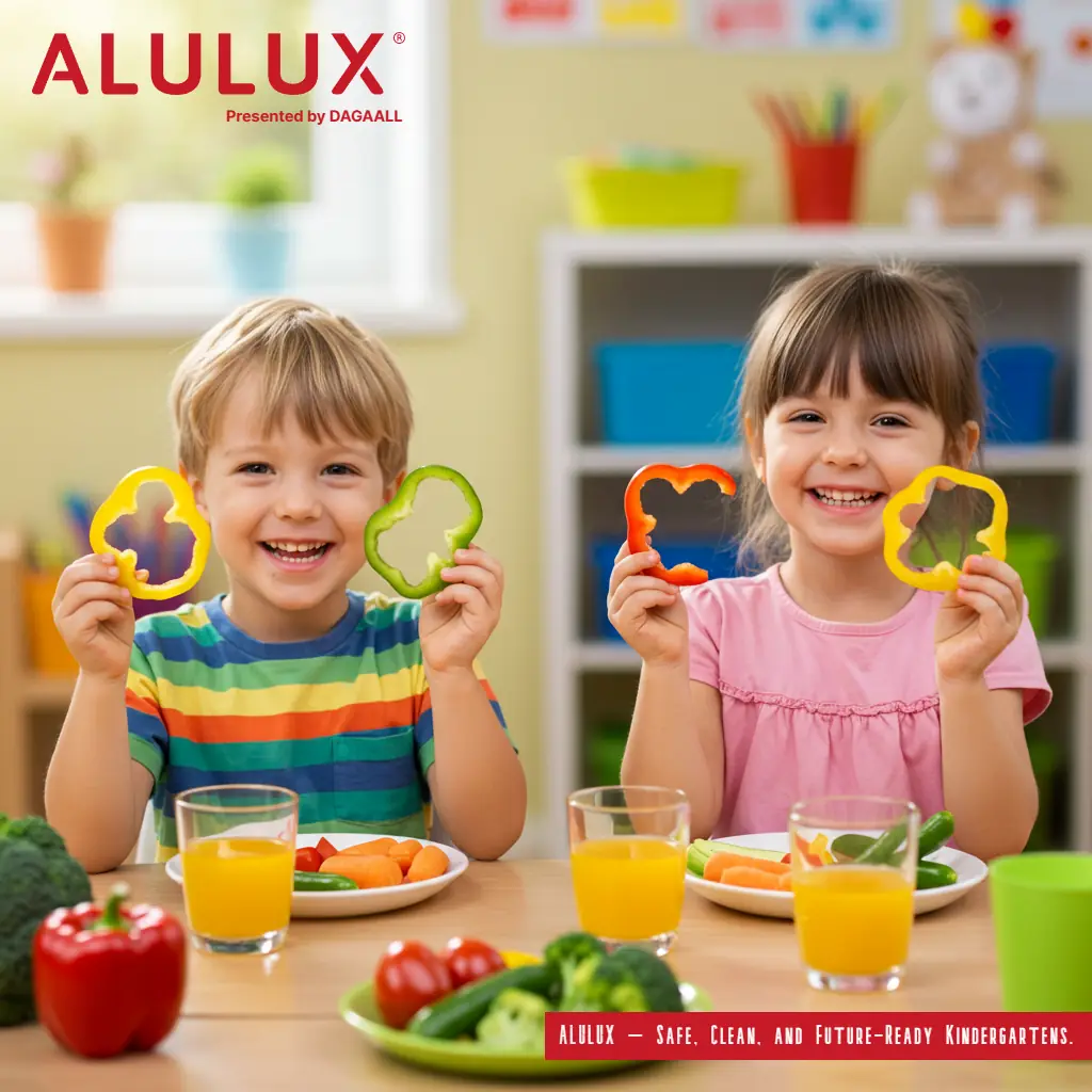 어린이집 안전 ㆍ 편안함 ㆍ 지속가능성 | ALULUX 롤러셔터