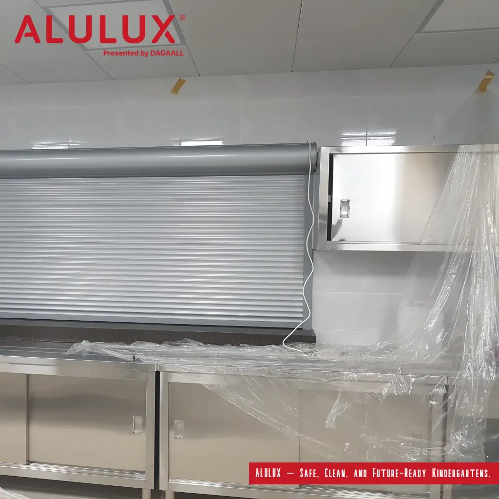 어린이집 안전 ㆍ 편안함 ㆍ 지속가능성 | ALULUX 롤러셔터