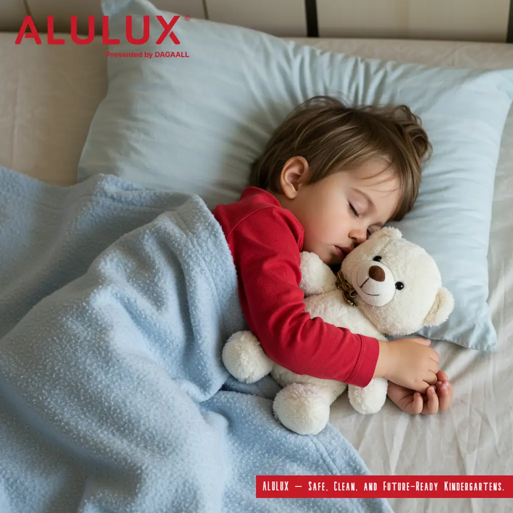 어린이집 안전 ㆍ 편안함 ㆍ 지속가능성 | ALULUX 롤러셔터