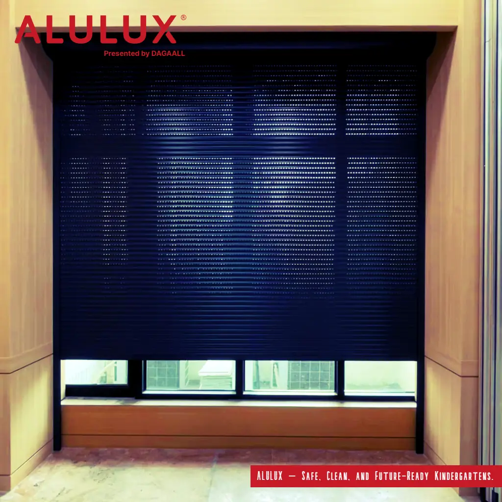 어린이집 안전 ㆍ 편안함 ㆍ 지속가능성 | ALULUX 롤러셔터