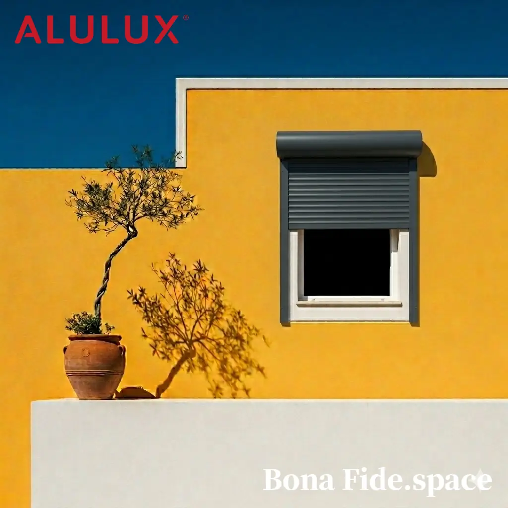 ALULUX : 알루룩스 롤러셔터, 셔터가 있는 풍경 III. Composition in Yellow