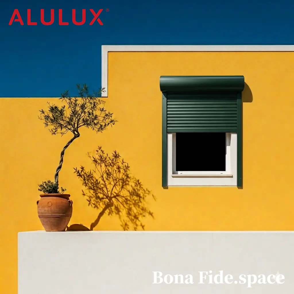 ALULUX : 알루룩스 롤러셔터, 셔터가 있는 풍경 III. Composition in Yellow