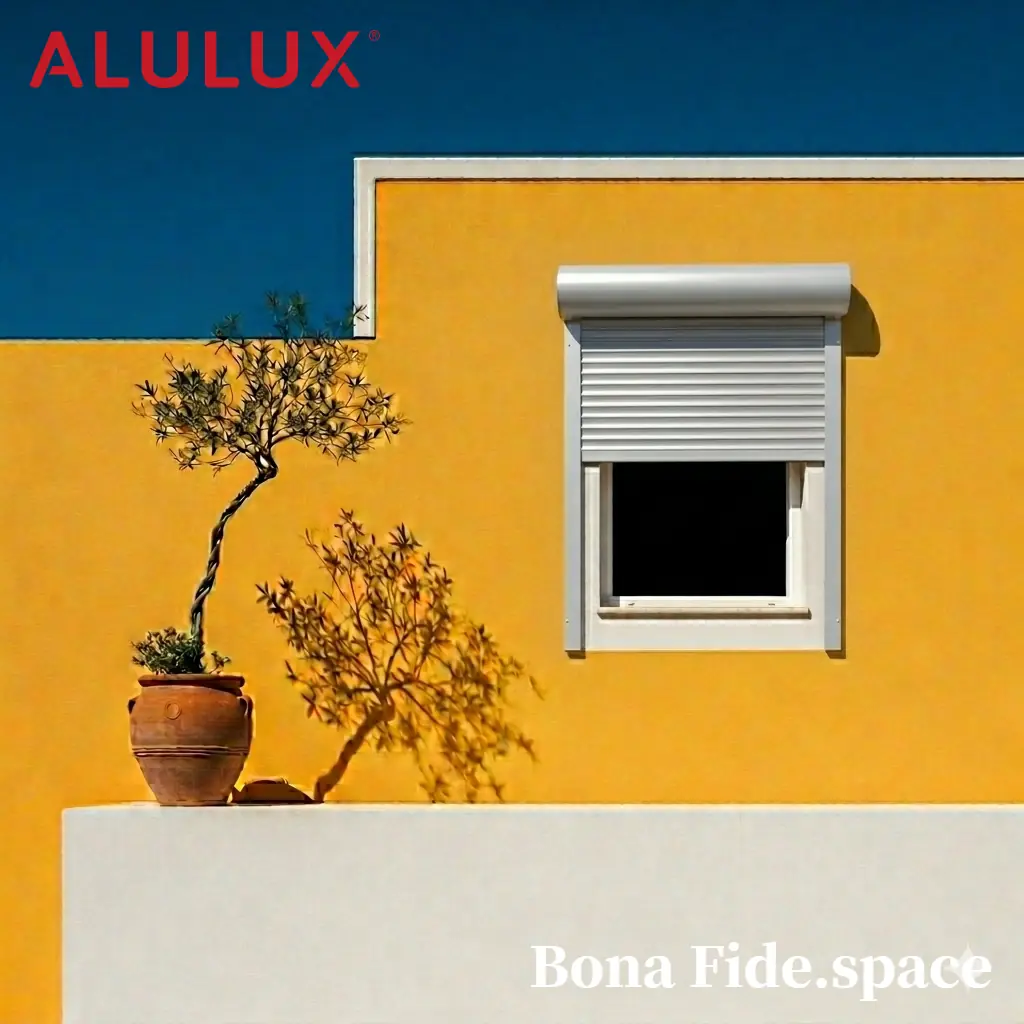 ALULUX : 알루룩스 롤러셔터, 셔터가 있는 풍경 III. Composition in Yellow