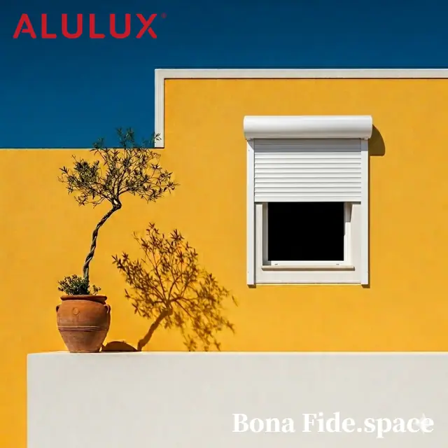 ALULUX : 알루룩스 롤러셔터, 셔터가 있는 풍경 III. Composition in Yellow