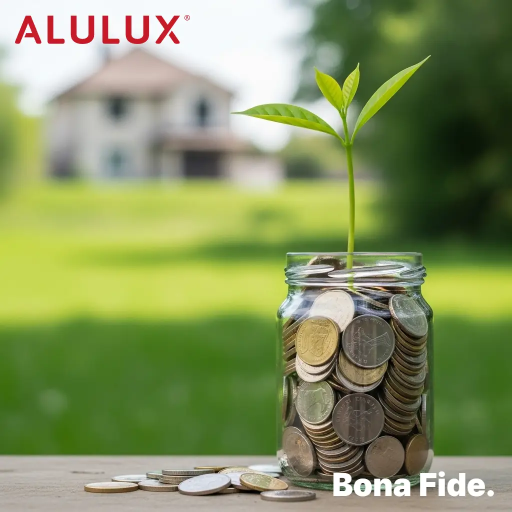 ALULUX 롤러셔터, 독일 주택의 에너지 비용 절감 방식