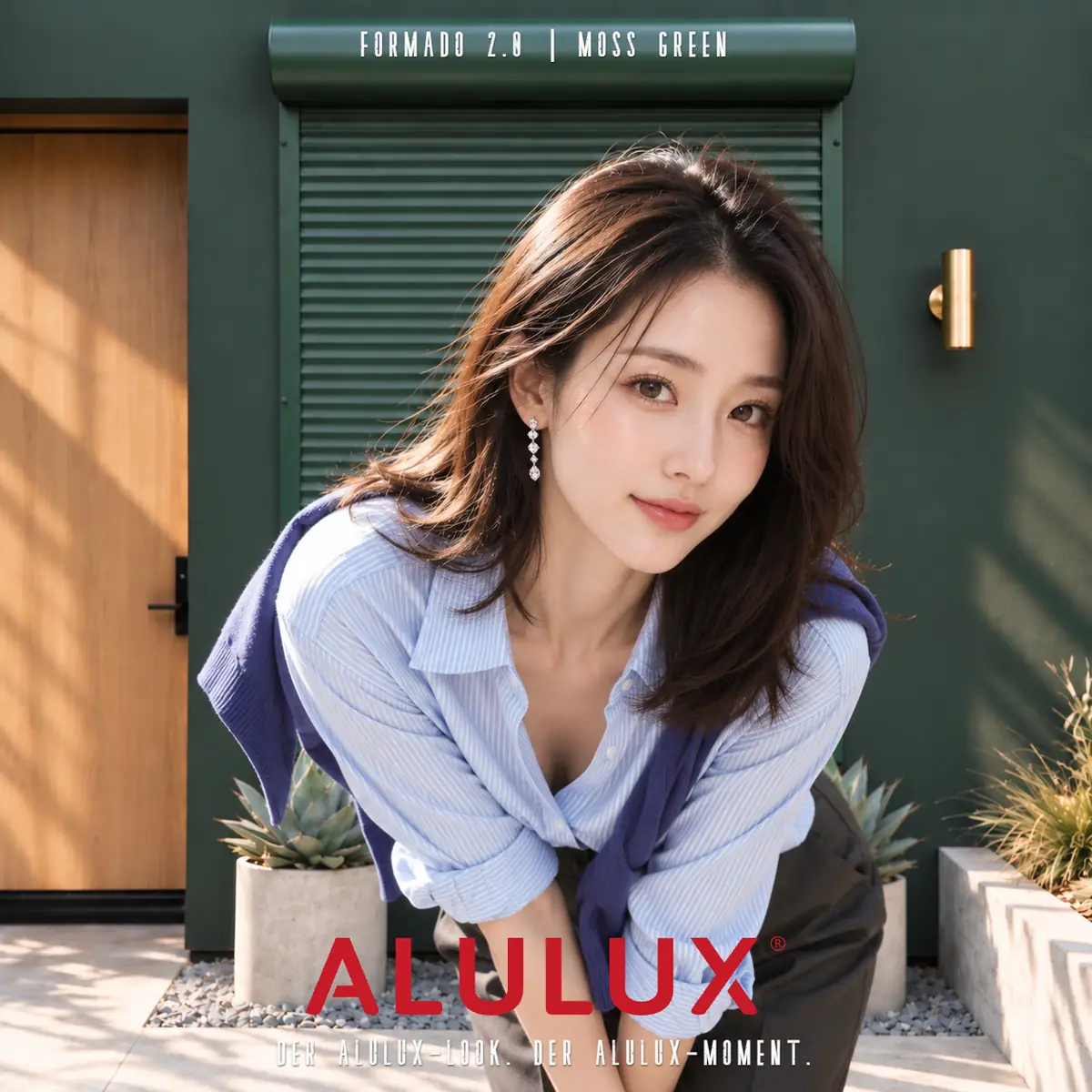 ALULUX | The Moss Green 롤러셔터, 하나의 스타일이 되다.