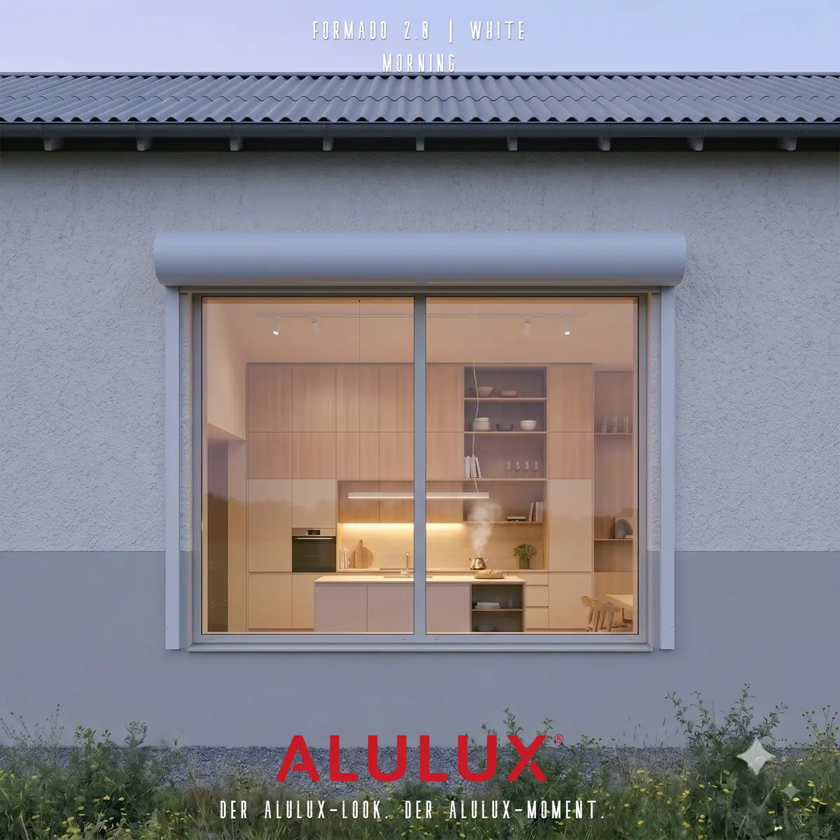 독일 ALULUX 외부차양 셔터, 시선을 닫는 키친