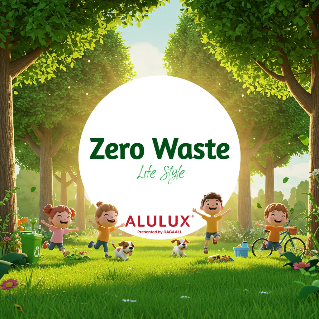 Zero Waste 라이프 스타일 | ALULUX 롤러 셔터