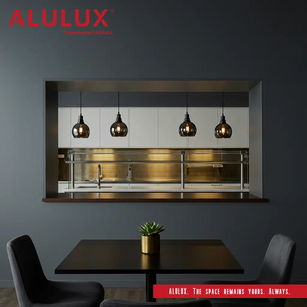 배식구를 디자인하다 | ALULUX 롤러셔터