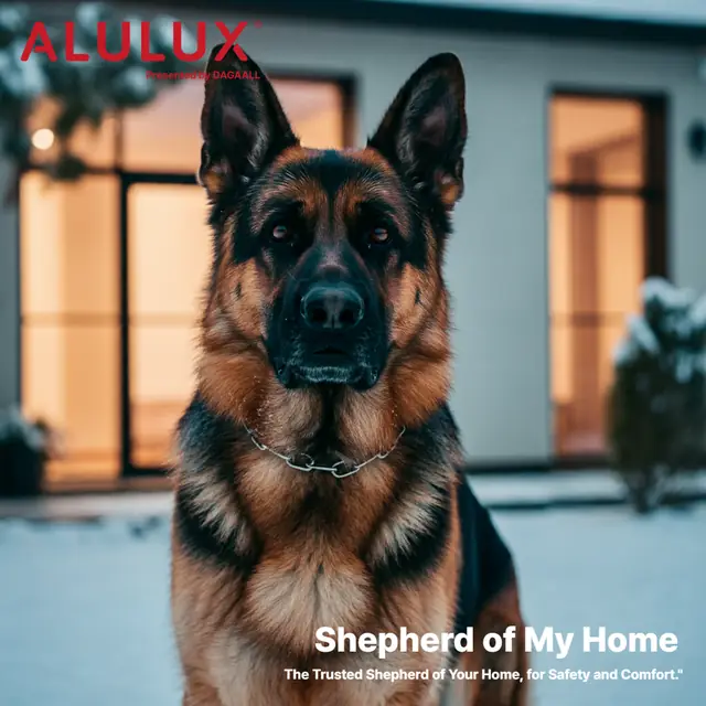우리집 지킴이 - German Shepherd | ALULUX 롤러 셔터