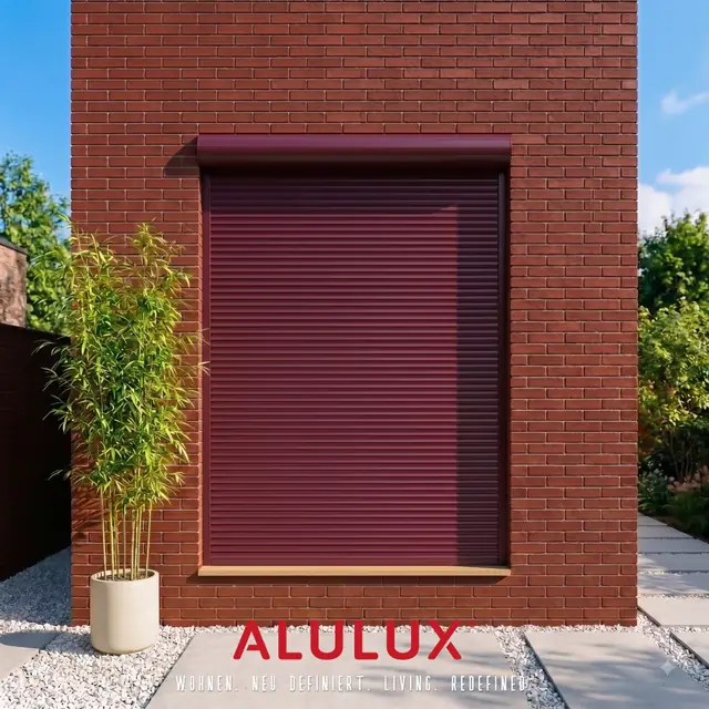 태양의 열기를 창밖에서 막다 | 독일 ALULUX 주택 외부차양 셔터
