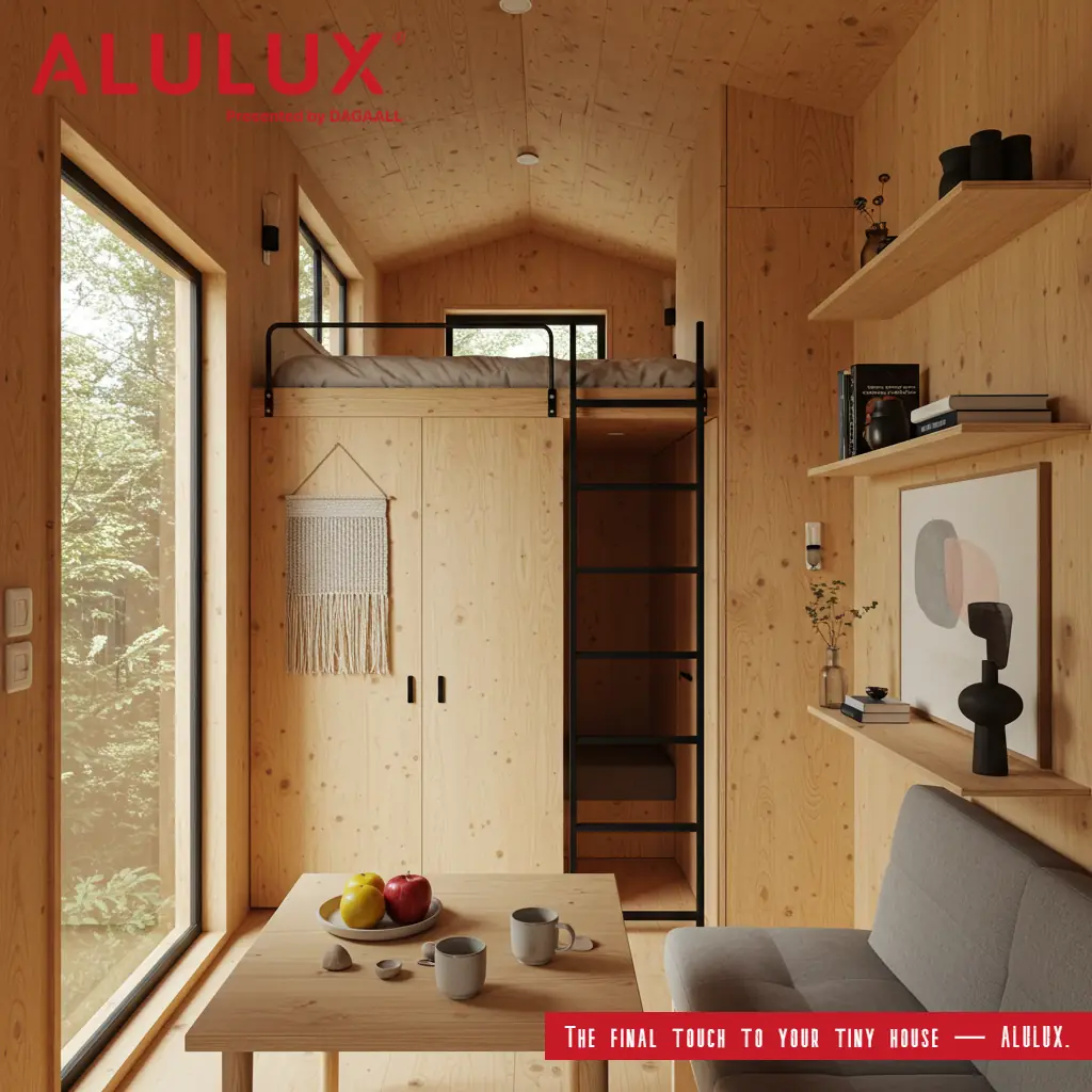 나 혼자 산다. 그래서, ALULUX 롤러셔터를 선택했다.