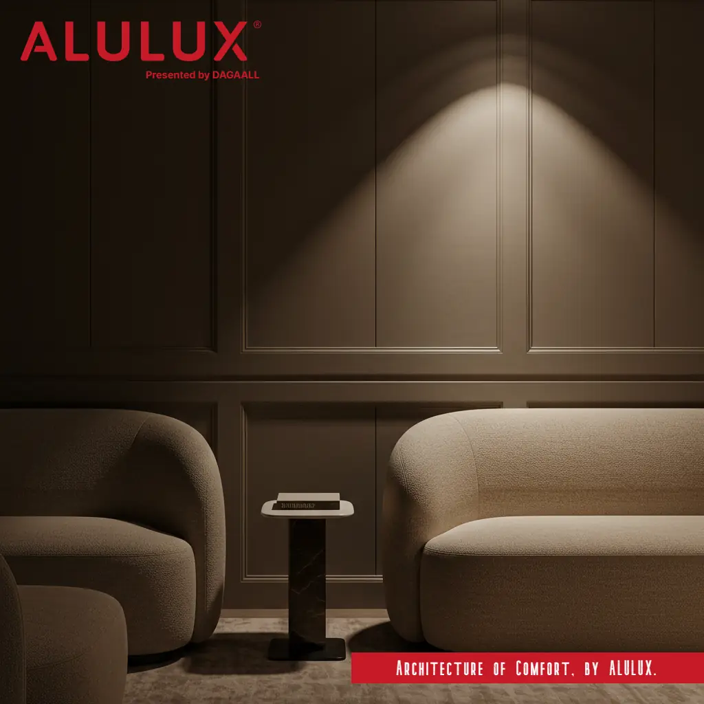 ALULUX 롤러셔터, 편안함을 설계하다.