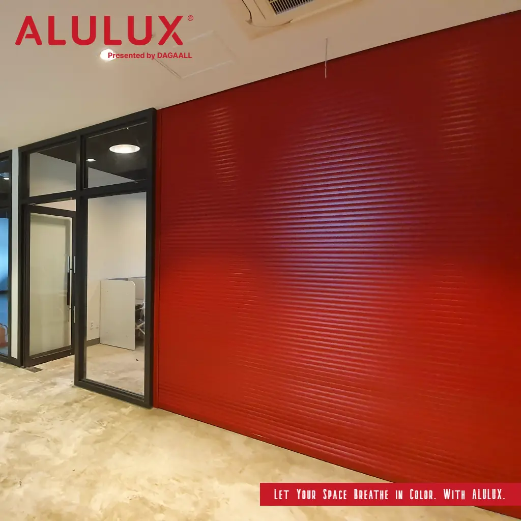 "색이 살아 있다." 그 감각을 완성하는 ALULUX 롤러셔터