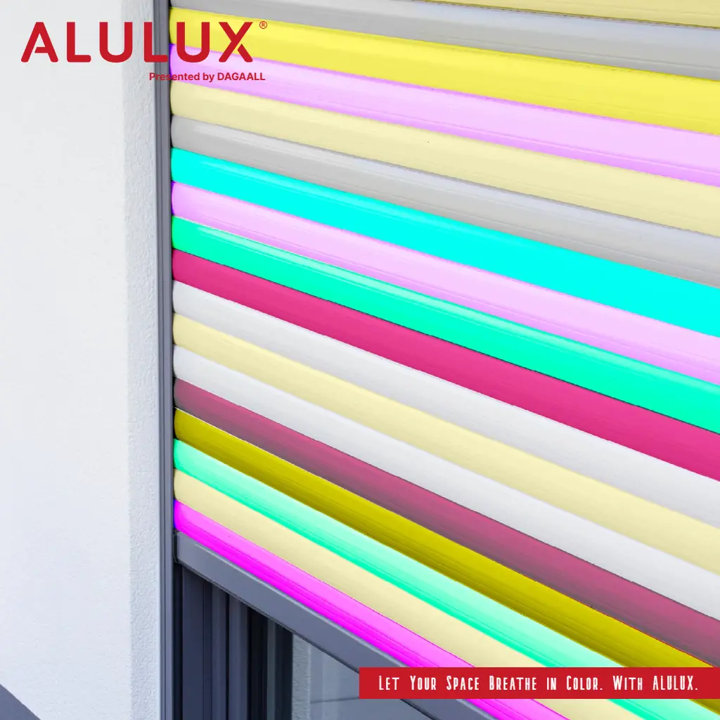 "색이 살아 있다." 그 감각을 완성하는 ALULUX 롤러셔터