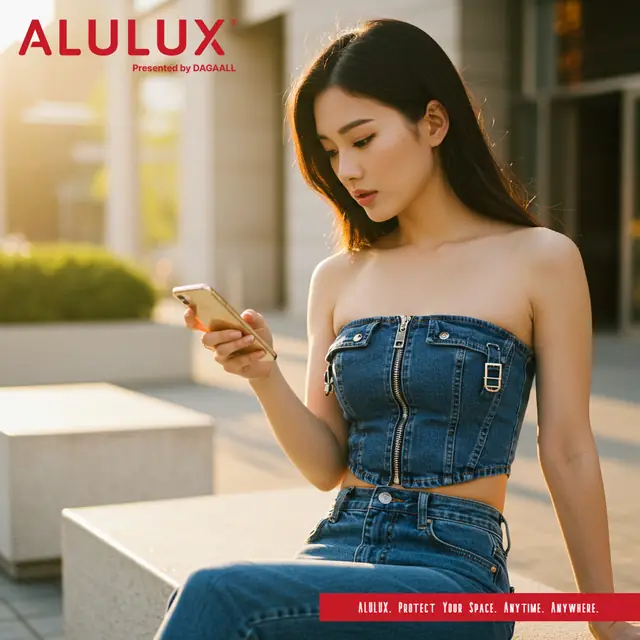 어디서나, 스마트폰으로 지키는 공간 | ALULUX 롤러셔터