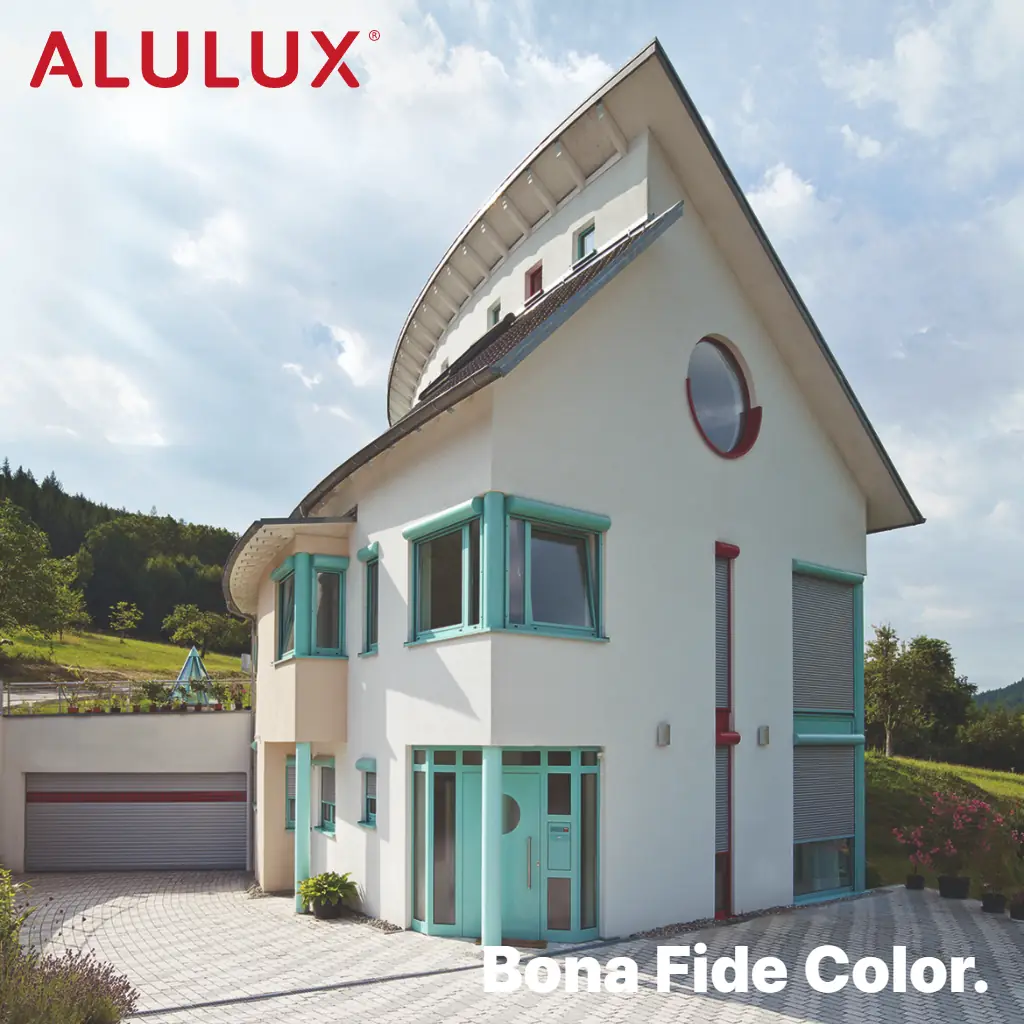ALULUX 롤러셔터, 공간에 컬러를 더하다.