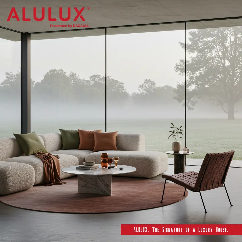 럭셔리 하우스의 완성은 셔터에서... | ALULUX 롤러셔터