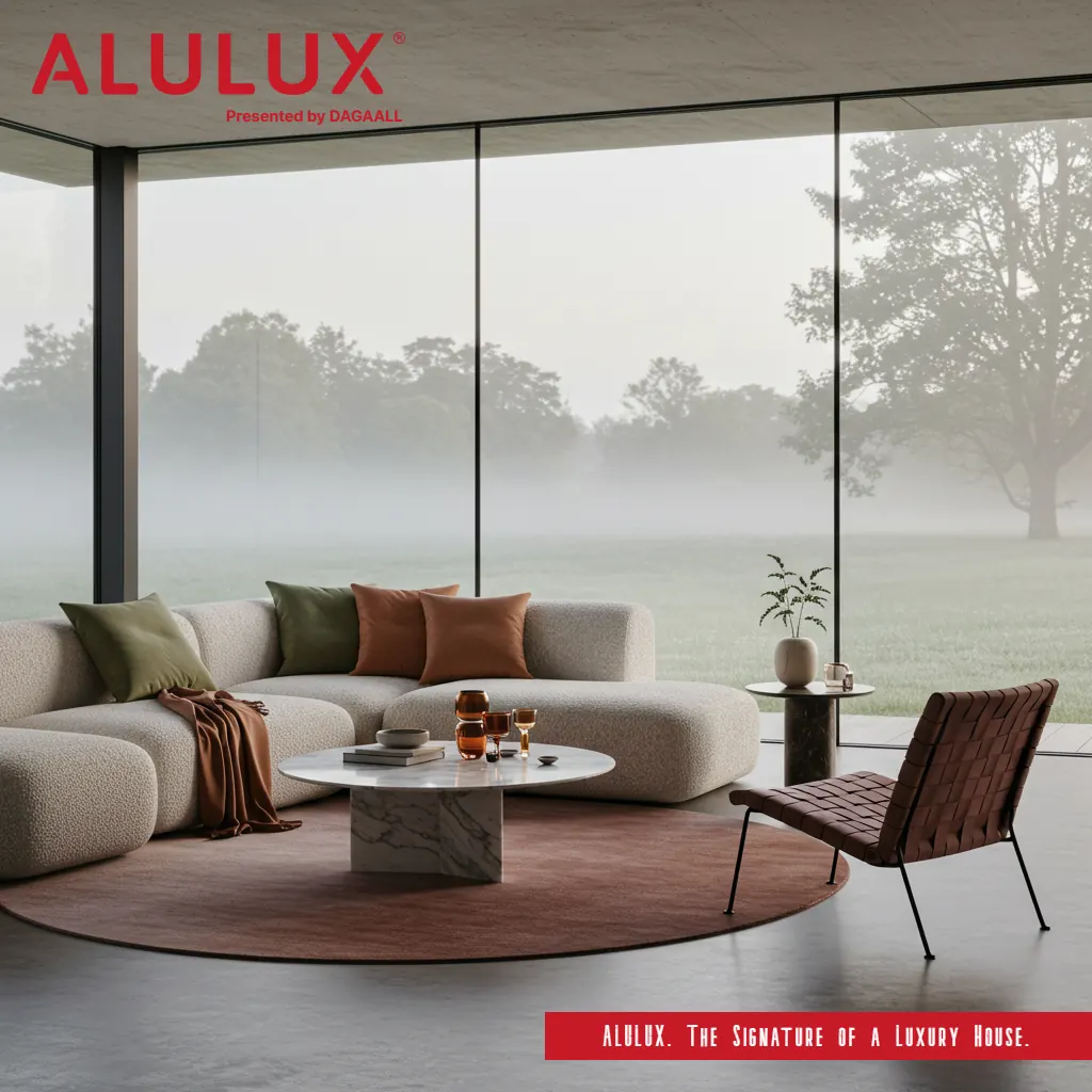 럭셔리 하우스의 완성은 셔터에서... | ALULUX 롤러셔터