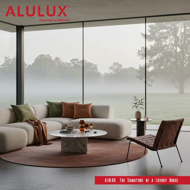 럭셔리 하우스의 완성은 셔터에서... | ALULUX 롤러셔터