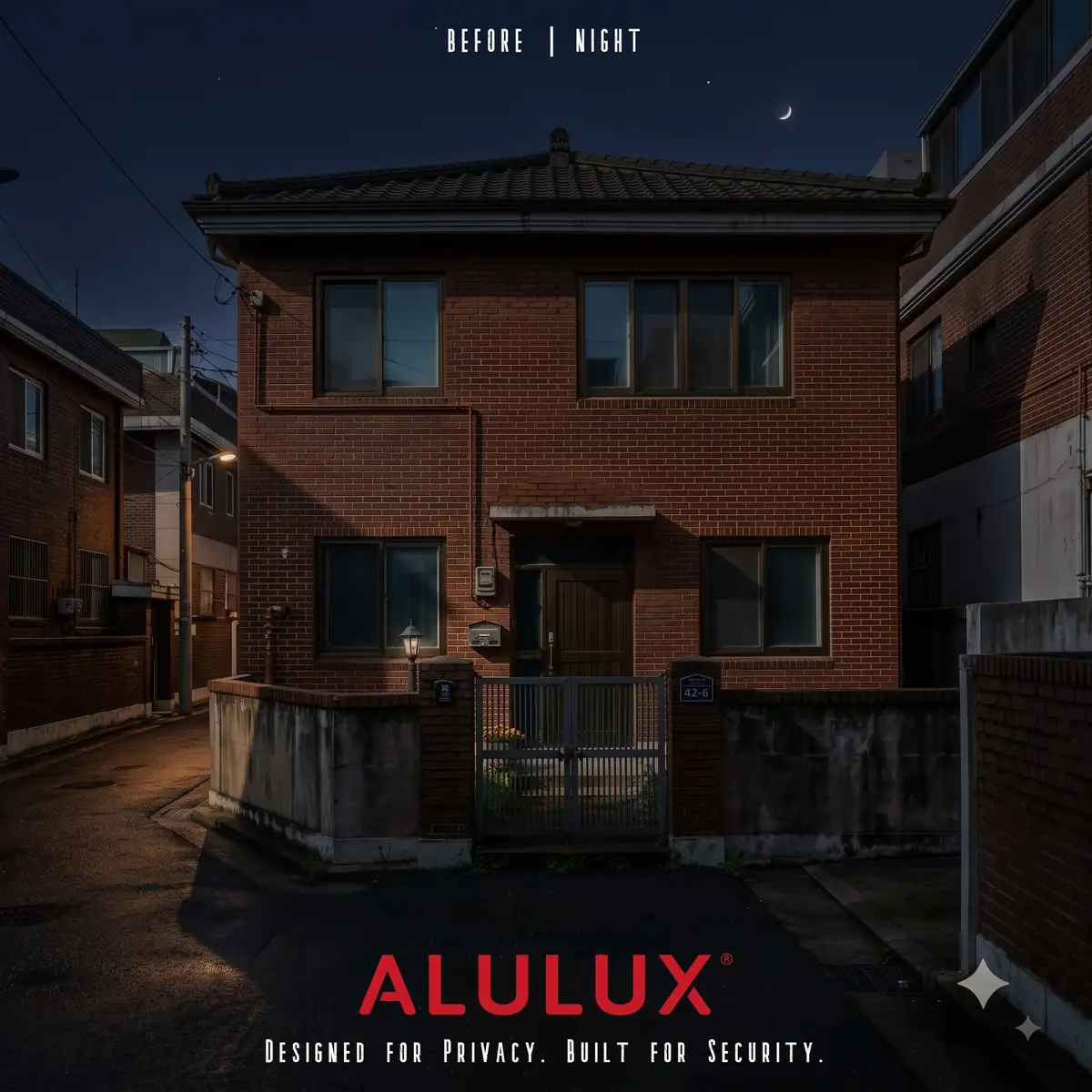 프라이버시와 보안이 필요한 시간 | 독일 ALULUX 셔터 시스템