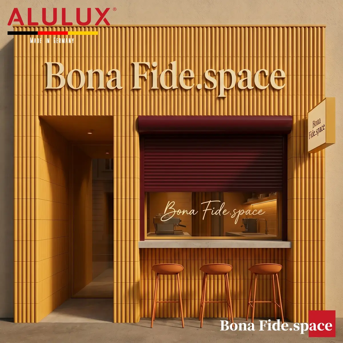 ALULUX : 알루룩스 롤러셔터 | 나만의 매장, 나만의 하우스컬러 시리즈 I.