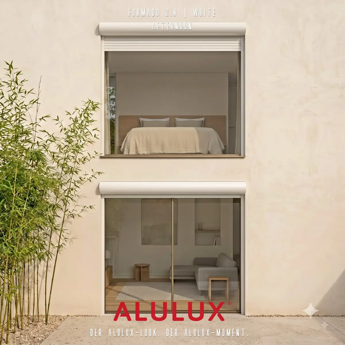 독일 ALULUX 롤러셔터 Day and Night SERIES | 외부차양과 보안