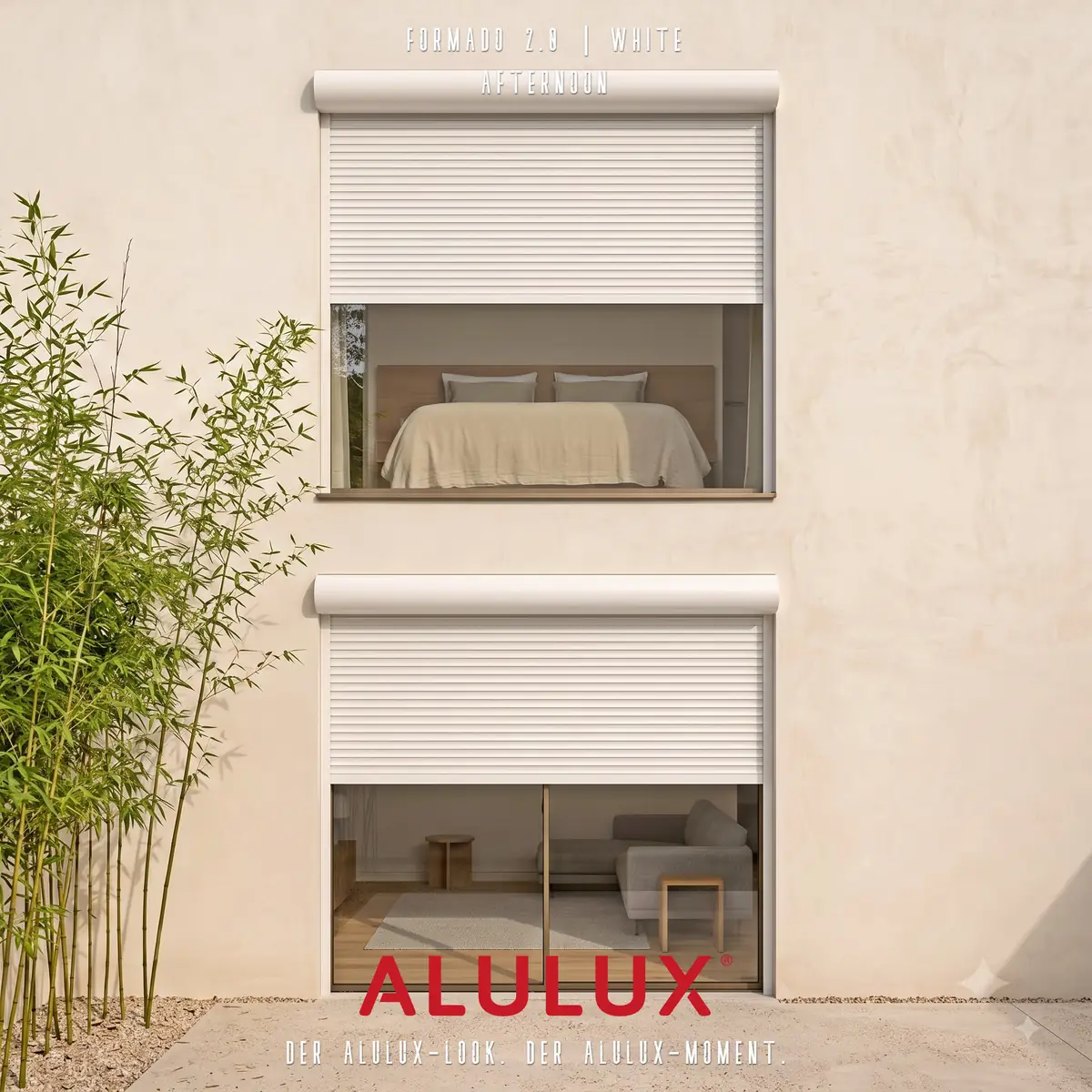 독일 ALULUX 롤러셔터 Day and Night SERIES | 외부차양과 보안
