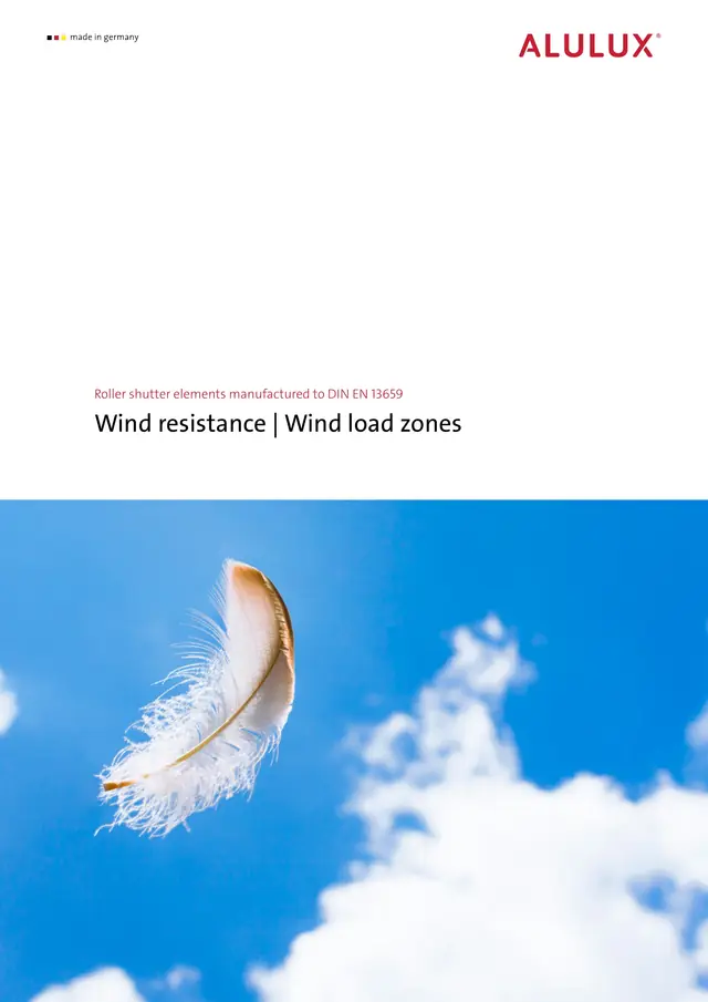 Wind resistance | 내풍 Brochure (ENG)