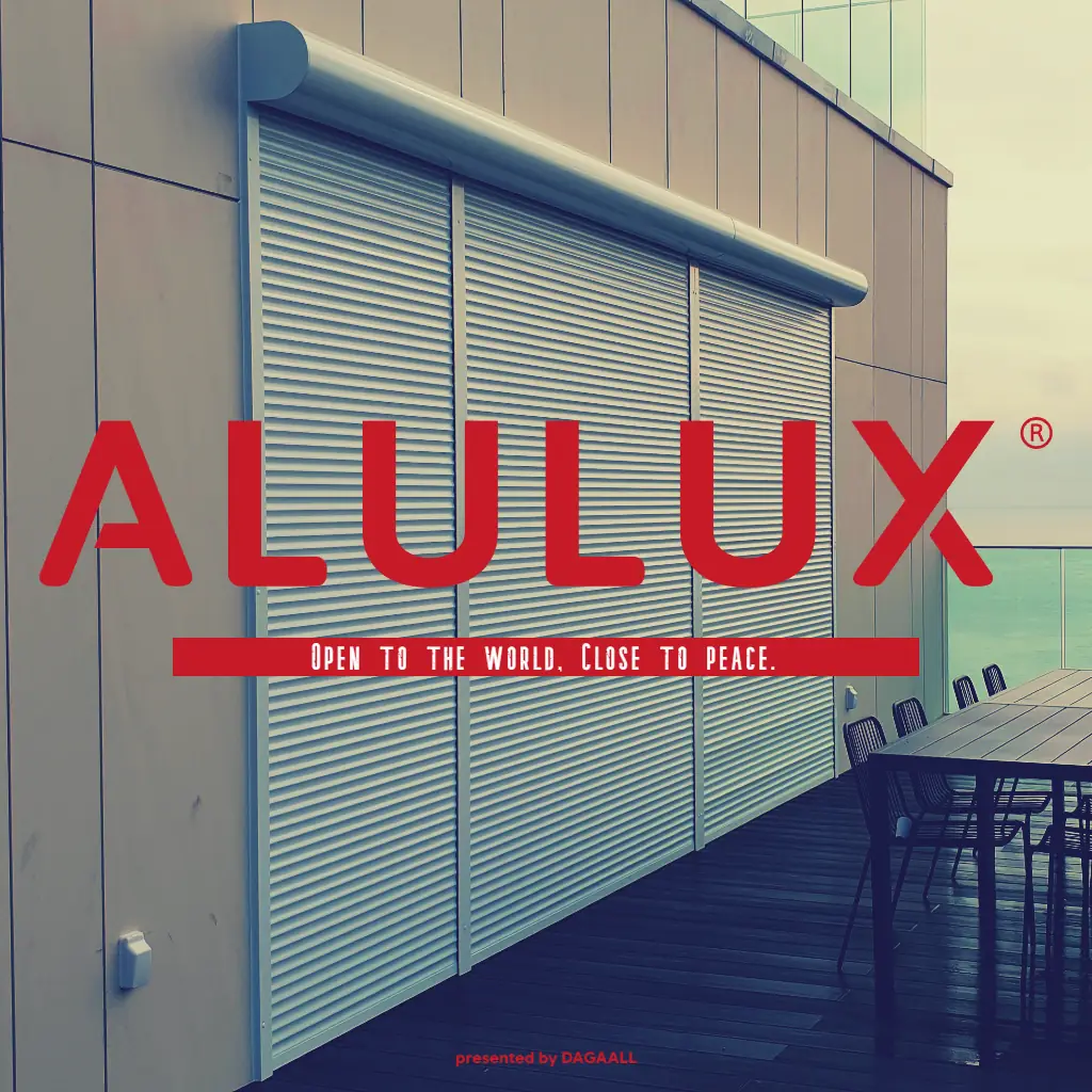 공간과 환경의 확실한 경계를 완성하다. | ALULUX 롤러셔터