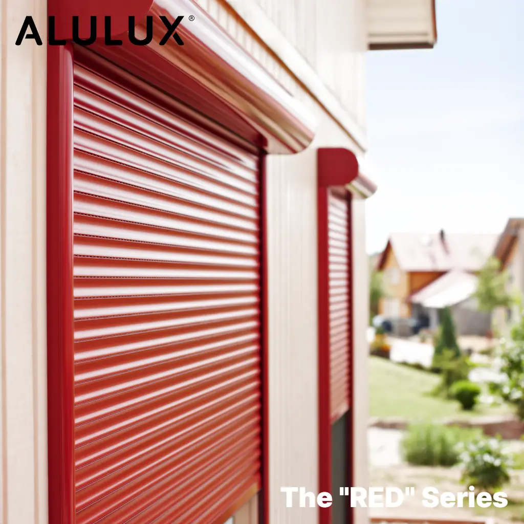 ALULUX 롤러셔터, The "RED" - 레드 스타일링