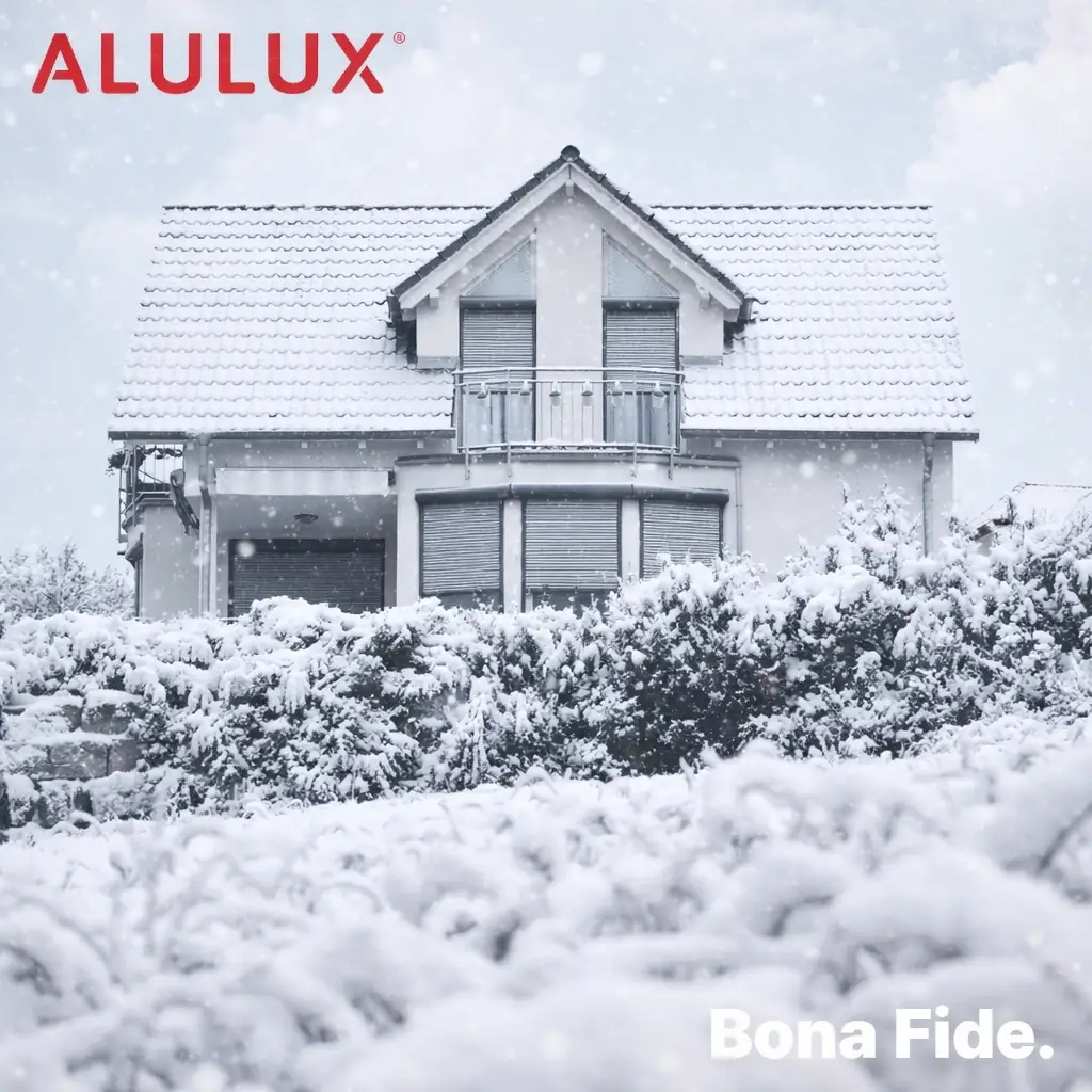 ALULUX 롤러셔터, 그녀의 겨울은 따뜻하다.