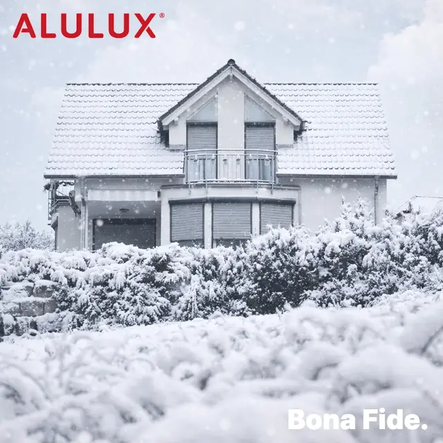 ALULUX 롤러셔터, 그녀의 겨울은 따뜻하다.