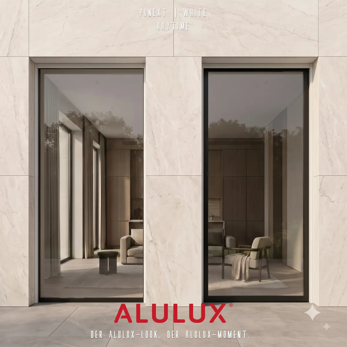 ALULUX IN FRAME - In-Wall 롤러셔터 PUNEXT, 하루를 여닫다.