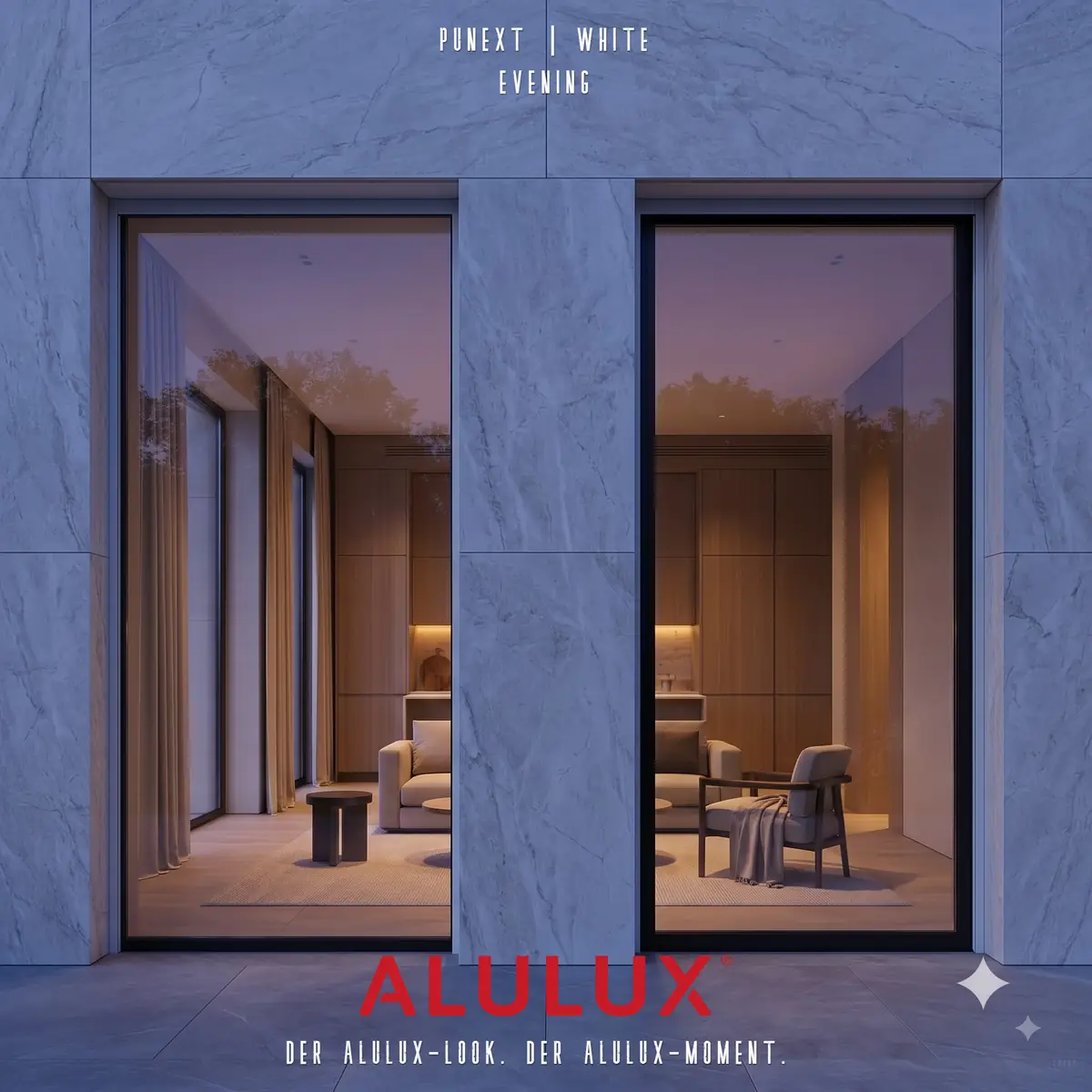 ALULUX IN FRAME - In-Wall 롤러셔터 PUNEXT, 하루를 여닫다.